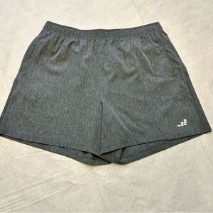 Gray Athletic Shorts BCG Women’s Large Running Sports Gym Workout